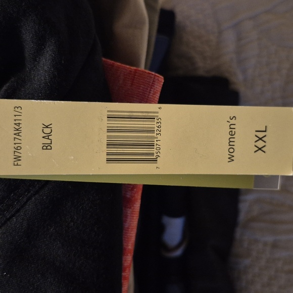 Green Tea women's size XXL black & gray track pants, soft wash preshrunk NWT - Picture 7 of 8